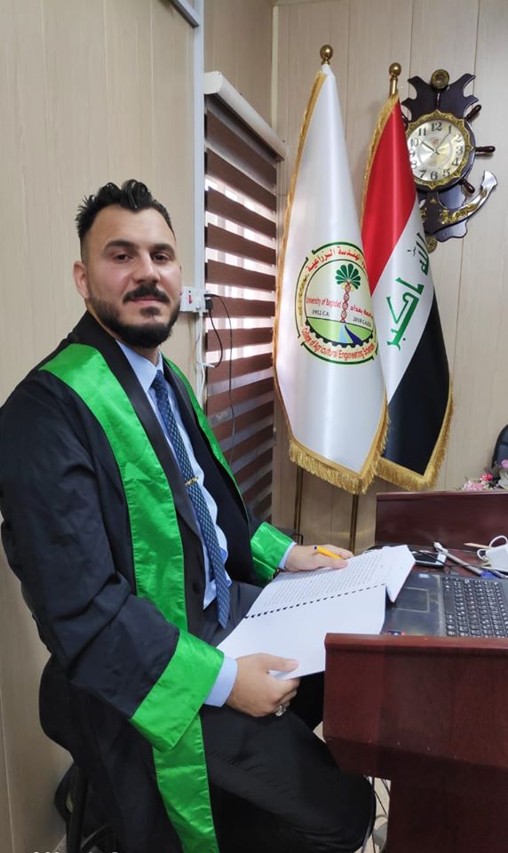لاول اول مرة جامعة بغداد تناقش اطروحة دكتوراه عبر منصات التعليم الالكتروني
