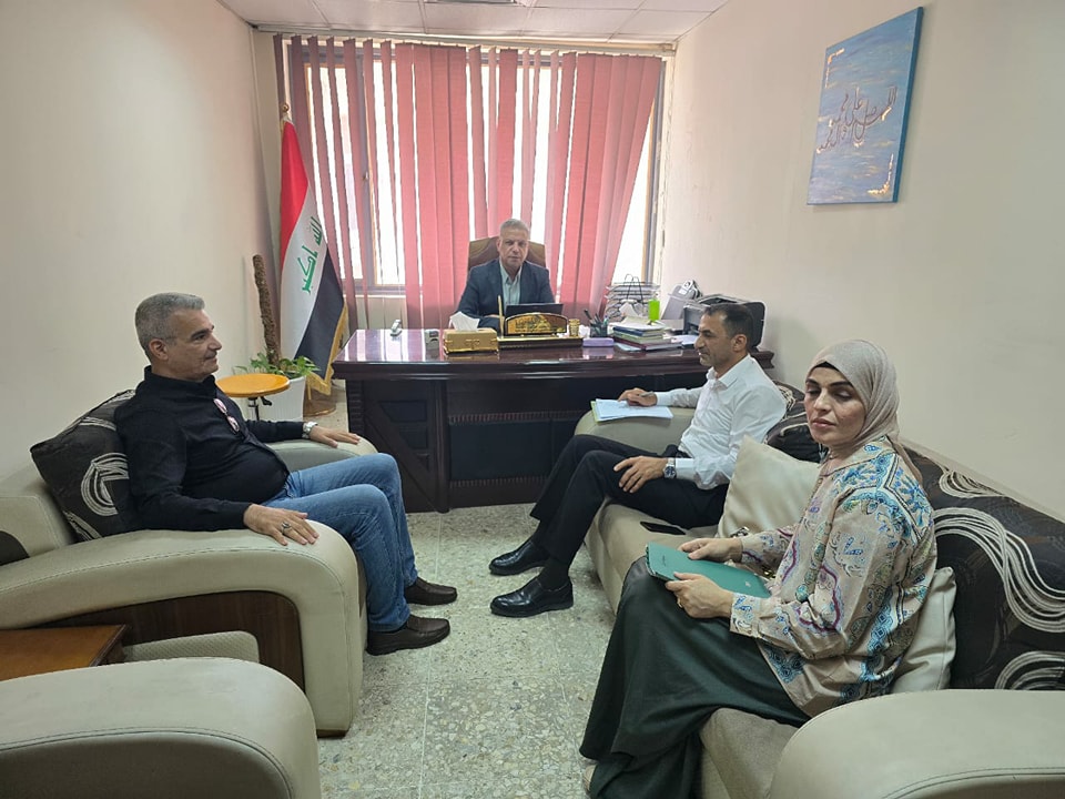 زيارة ميدانية من قبل مركز البحوث التربويه والنفسيه في جامعة بغداد