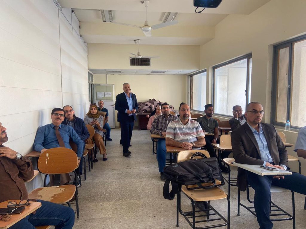 ورشة تدريبية عن المضخات الميكانيكية تناقشها كلية علوم الهندسة الزراعية