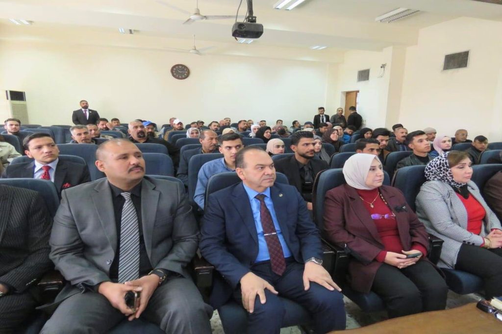 علوم الهندسة الزراعية تستضيف جهاز الأمن الوطني لإلقاء محاضرة عن مخاطر المخدرات