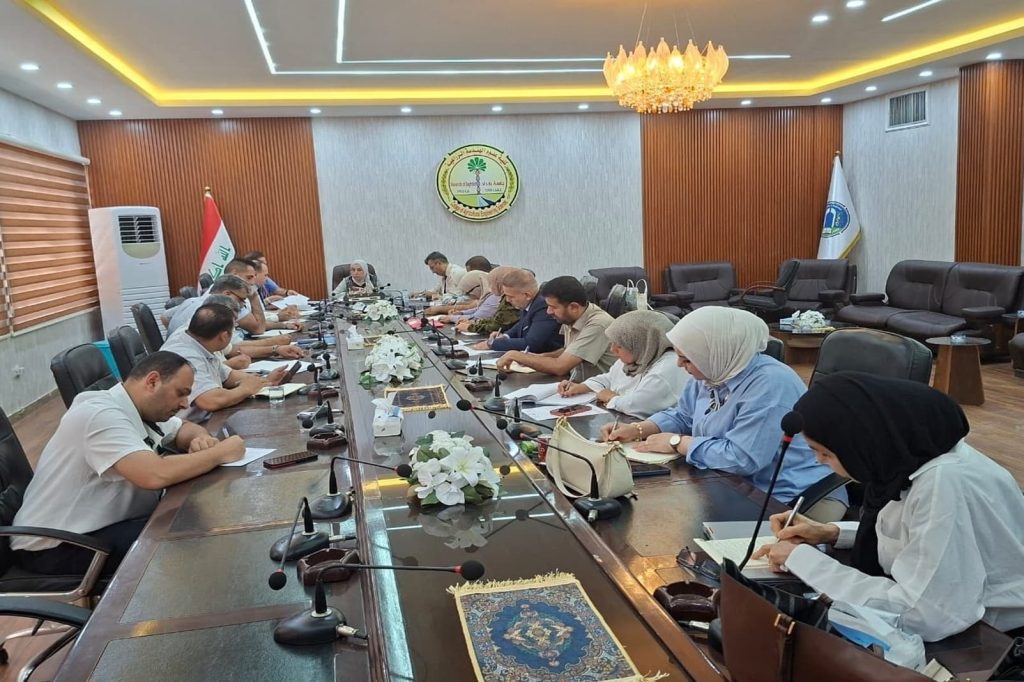 علوم الهندسة الزراعية تعقد جلستها الثامنة عشر للعام الدراسي 2024-2025