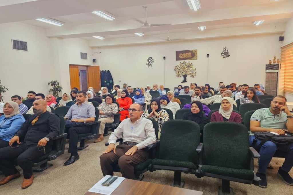 كلية علوم الهندسة الزراعية تقيم ورشة العمل الدولية ( التغيرات المناخية وتأثيرها في إدارة الآفات )