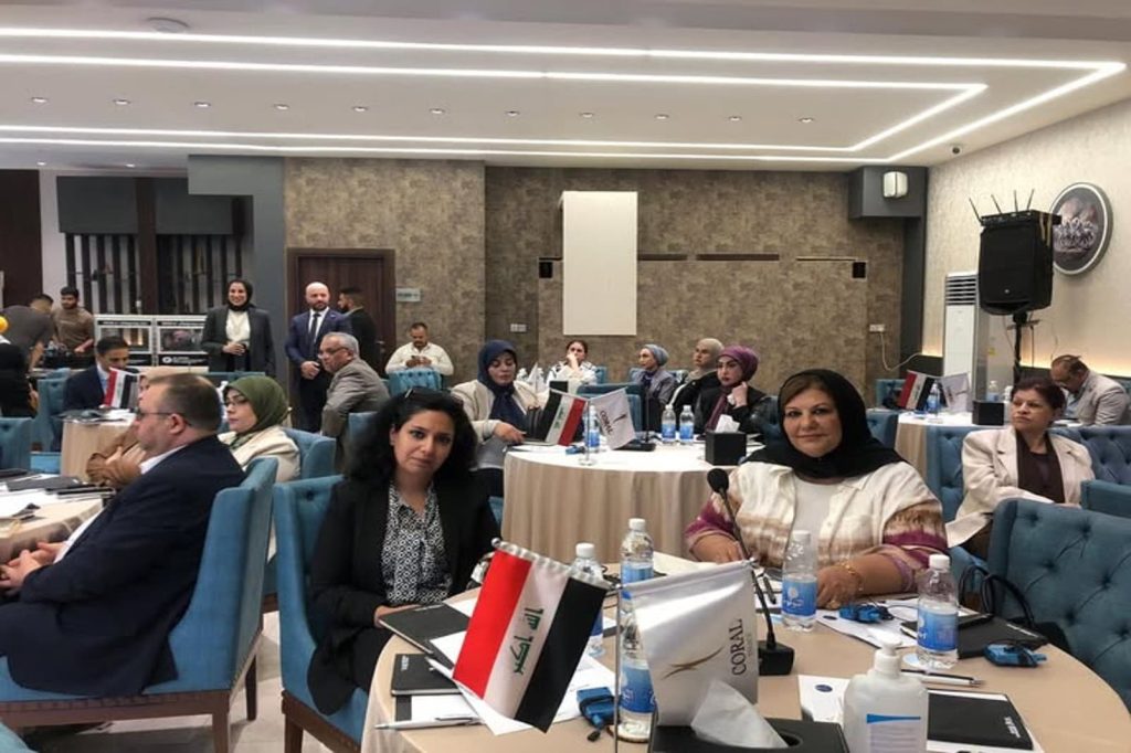 تدريسية من علوم الهندسة الزراعية تشارك في جلسة حوارية بدعوة من الأمانة العامة لمجلس الوزراء