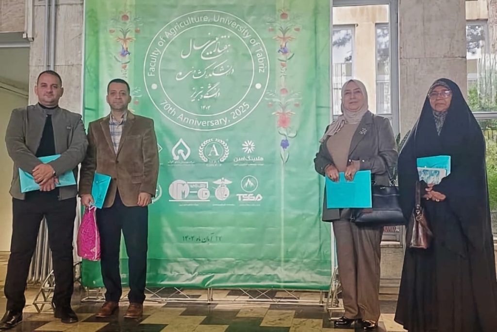 كلية علوم الهندسة الزراعية توسع آفاقها الدولية بزيارة رسمية إلى جامعة تبريز ذات التصنيف العالمي المتقدم