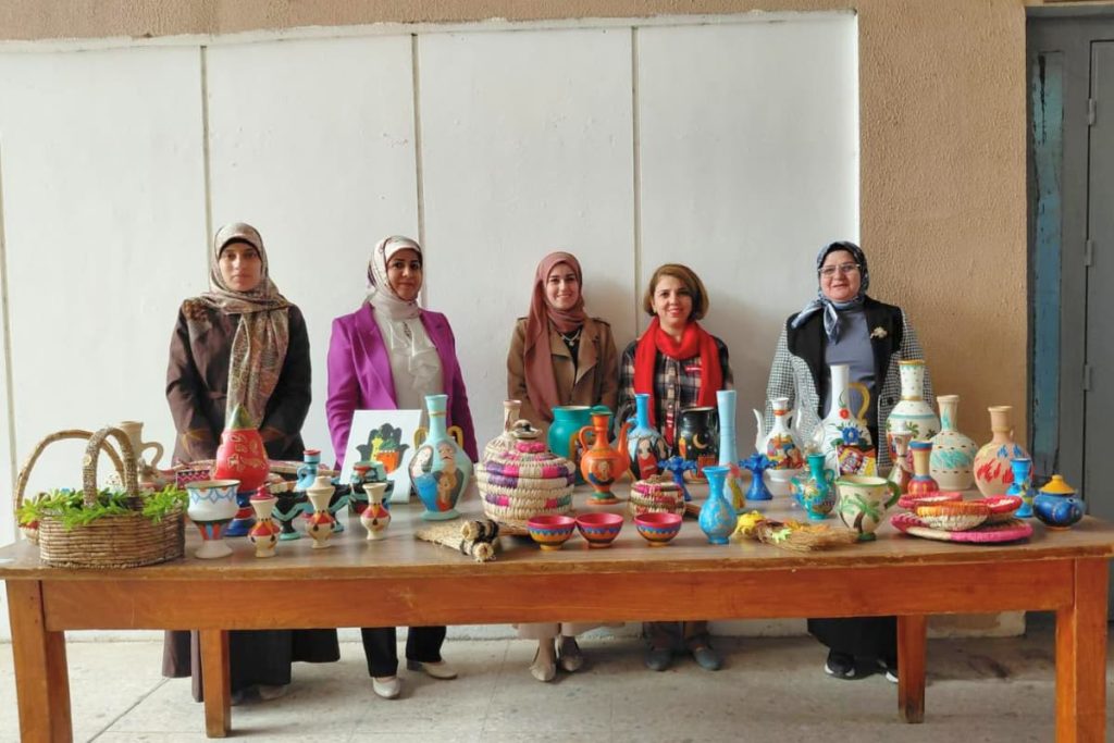 معرضاً للأعمال اليدوية تقيمهُ علوم الهندسة الزراعية