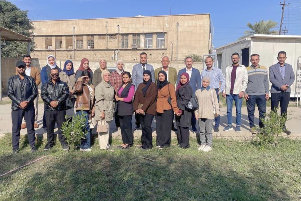 زيارة علمية الى دائرة البحوث الزراعية