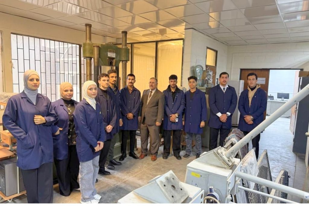 زيارة علمية إلى كلية الهندسة تنظمها كلية علوم الهندسة الزراعية