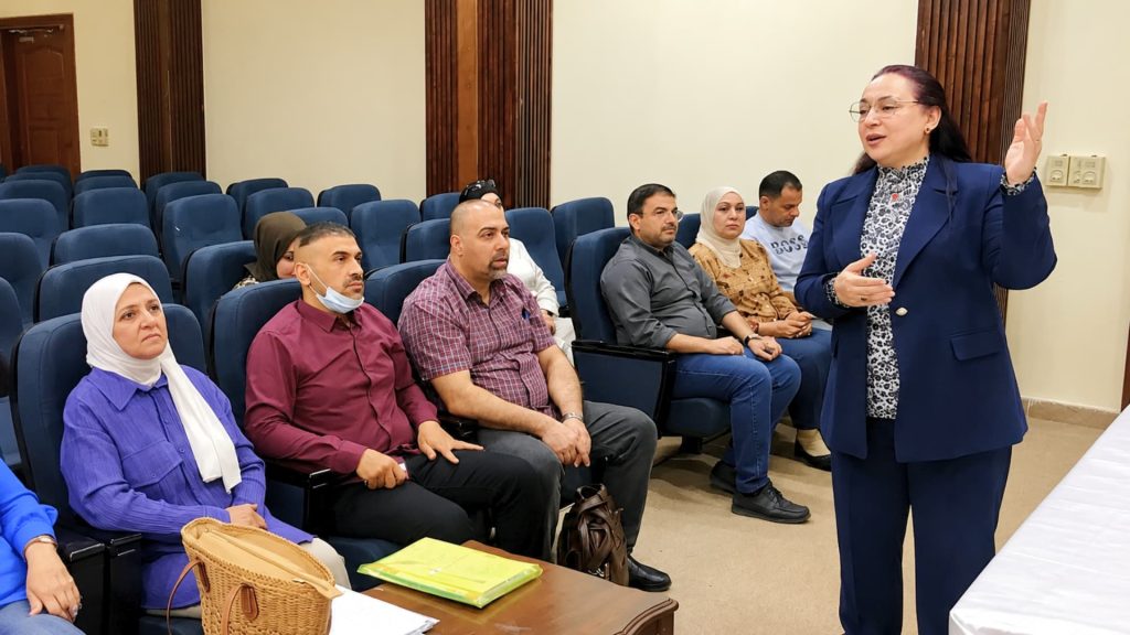 ورشة عمل عن عمليات التجميل وانواعها تنظمها كلية علوم الهندسة الزراعية