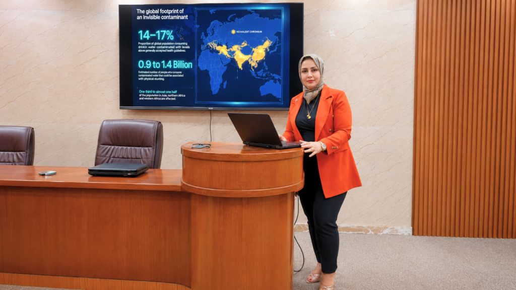 دورة تدريبية عن مخاطر تراكم العناصر الثقيلة في الأغذية نظمتها كلية علوم الهندسة الزراعية