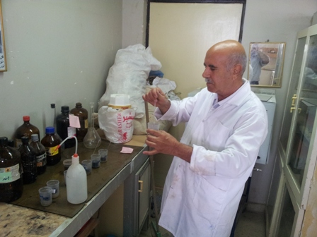 المختبر المركزي للدراسات العليا في كلية الزراعة جامعة بغداد كلية علوم الهندسة الزراعية